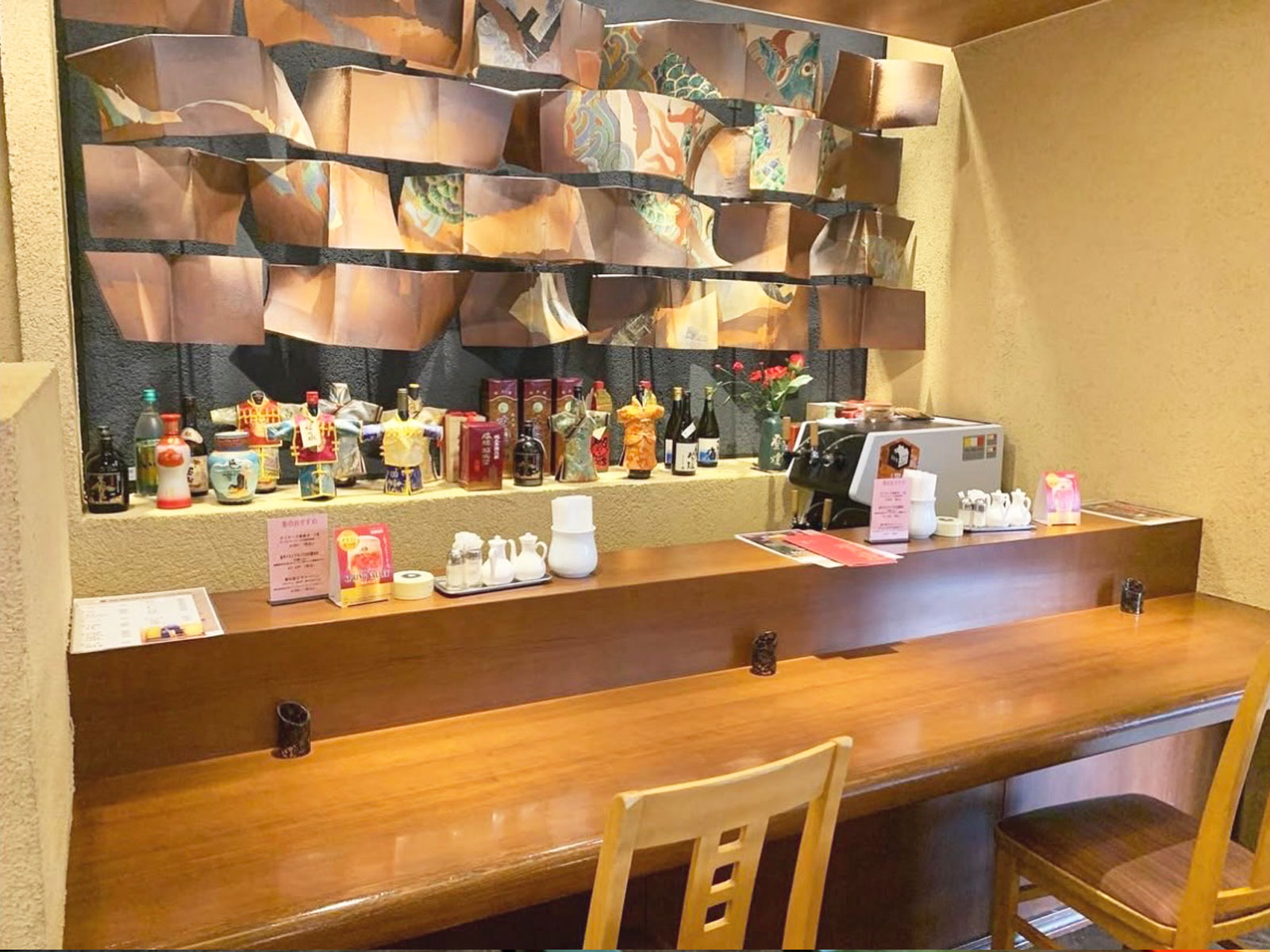 店内カウンター席